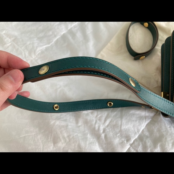 Marni medium Trunk shoulder bag black+yellow+green - Picture 4 of 7